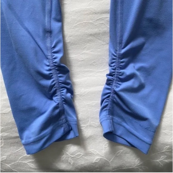 Gymshark x Whitney Simmons V2 Rib Waist Legging - Intense Beautiful Blue - Picture 4 of 4